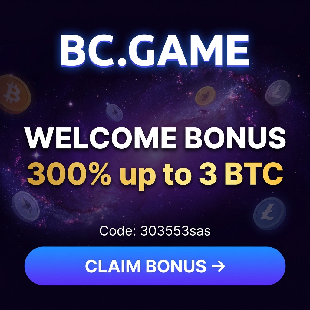 BC.Game - 300% Crypto Welcome Bonus