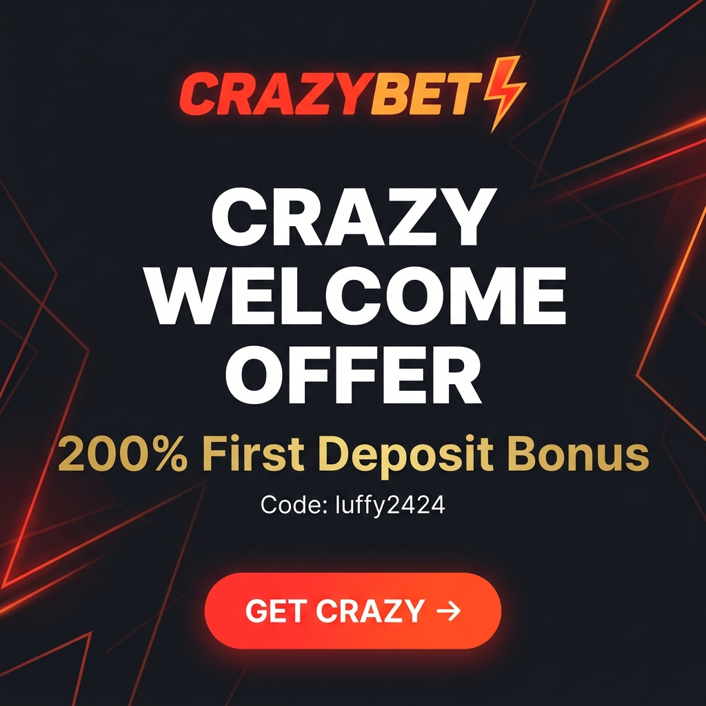 Crazybet - Crazy Welcome Offer 200%